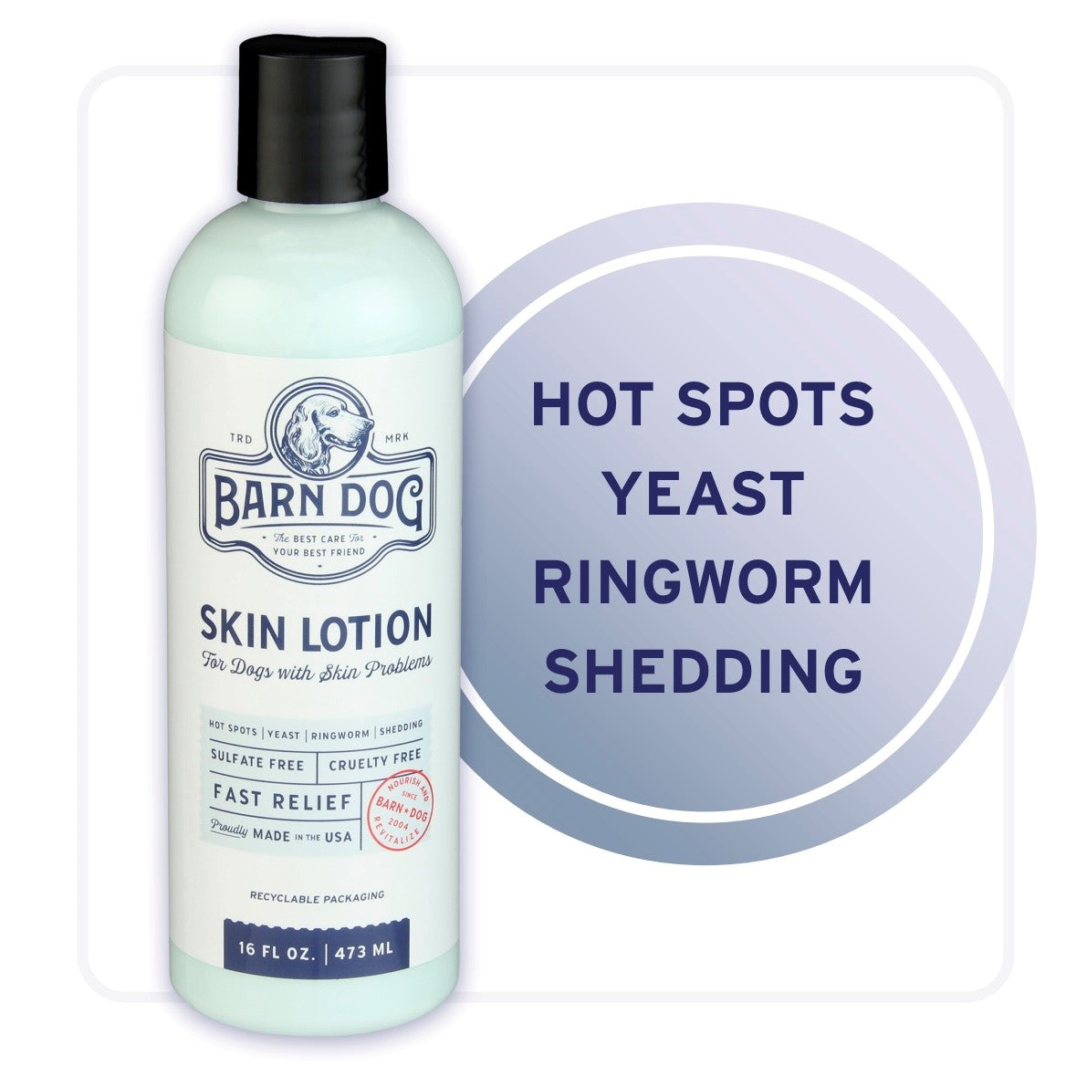 Barn Dog Skin Lotion