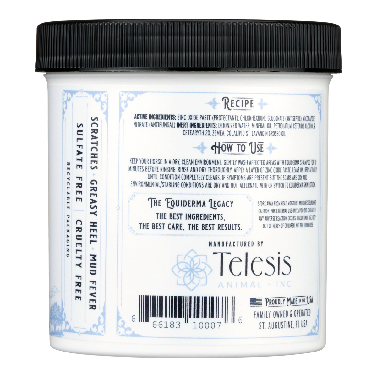 Zinc Oxide Paste (for Pastern Dermatitis)