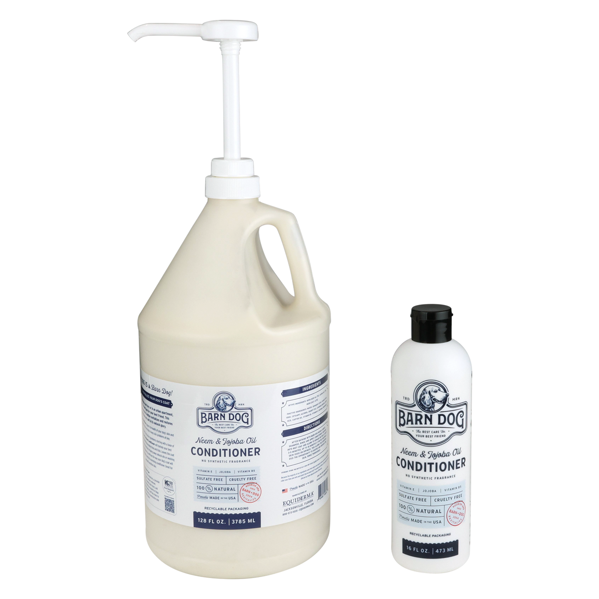 SALE! Buy a Gallon of Barn Dog Conditioner, Get a 16oz Free