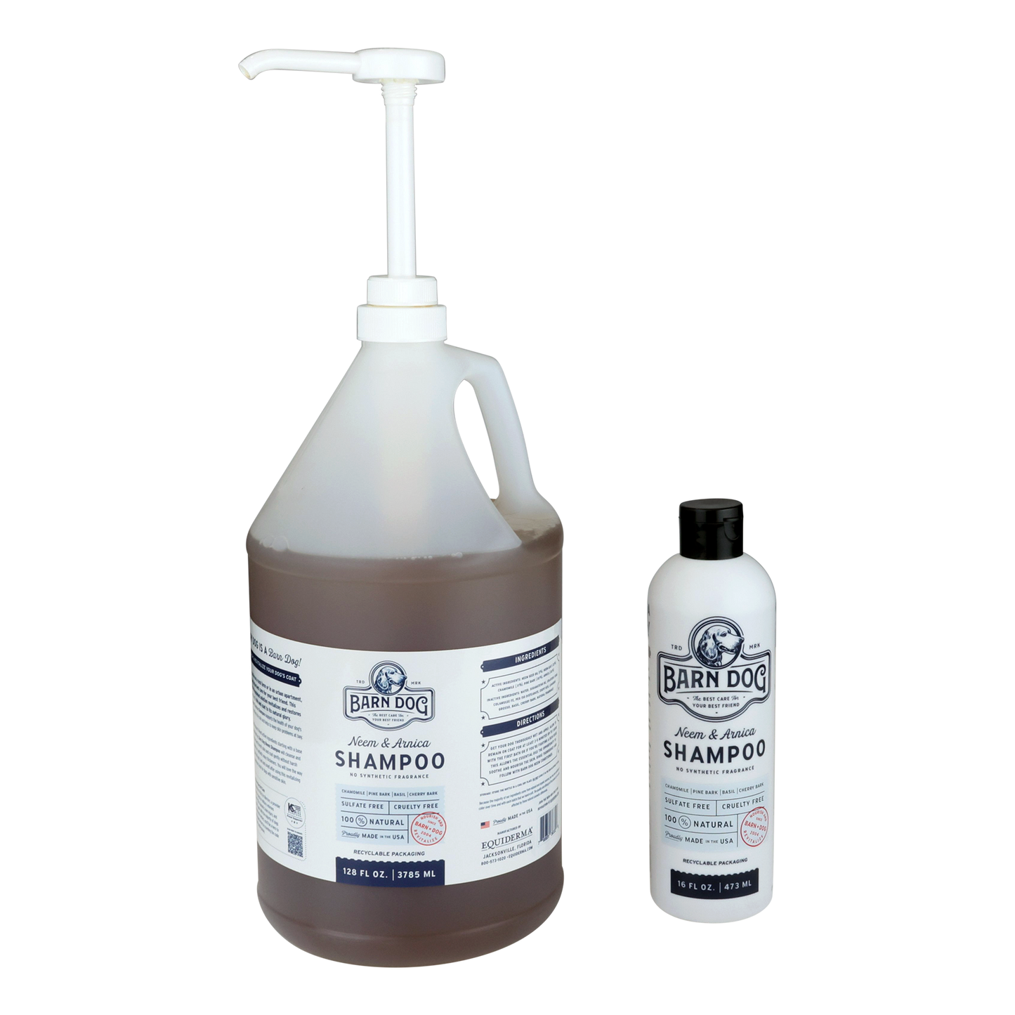 SALE! Buy a Gallon of Barn Dog Shampoo, Get a 16oz Free